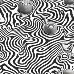 Naklejka premium coloring books for children, very basic geometric patterns, satisfying wavy line patterns, no detail, simple line art, clean and minimalistic lines, bright white