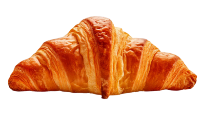 croissant isolated on white