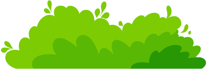 Obraz premium Nature Bushes Icon 