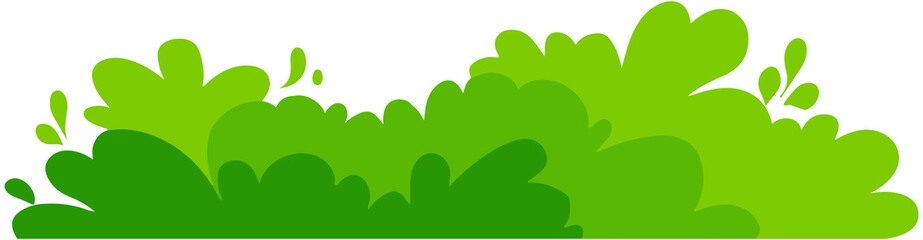Fototapeta premium Nature Bushes Icon 