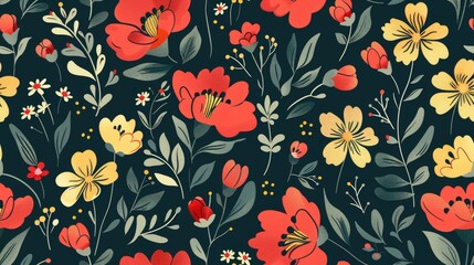 cottagecore floral