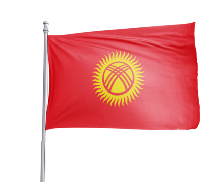 Kyrgyzstan flag 