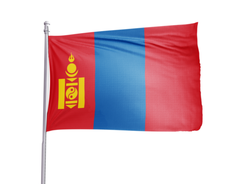 Mongolia flag 