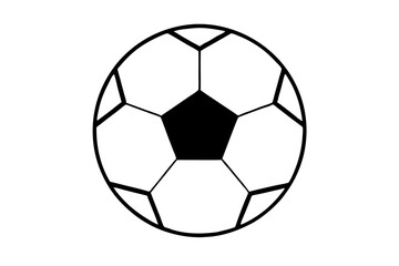 Soccer Ball, A classic hexagon and pentagon pattern; emphasize symmetry to keep the design clean