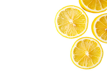 a group of lemon slices