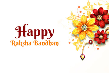 Happy Raksha Bandhan Greeting card