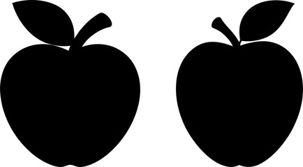 Apple icon vector illustration. Apple sign and symbols for web design.