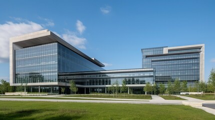 大学病院の外観③