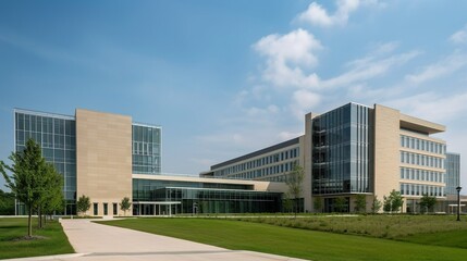 大学病院の外観⑦