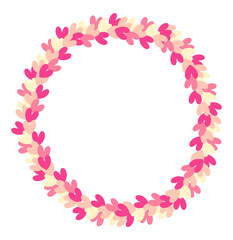 frame of heart elements 