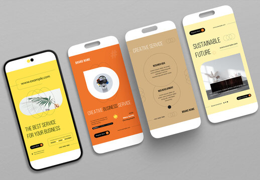 Social Media Story Template