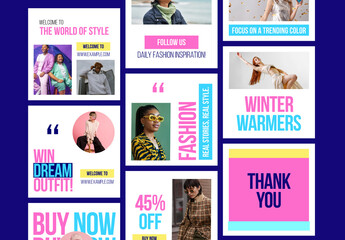 Winter Social Media Post Template