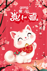 Chinese new year card 
