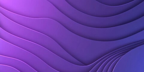 Fototapeta premium Abstract purple curved lines with shadows.