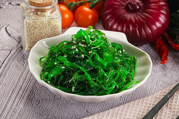 Asian vegan cuisine Chukka salad