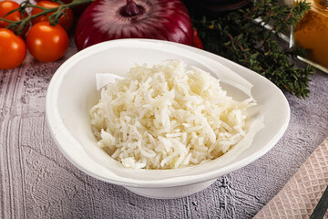 Indian cuisine Steamed basmati rice