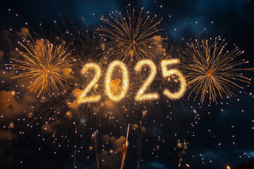 2025 new  years fireworks display
