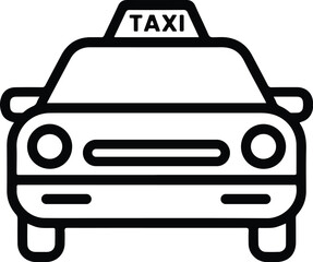 taxi icon vector illustration © CURIOUS TALENTS