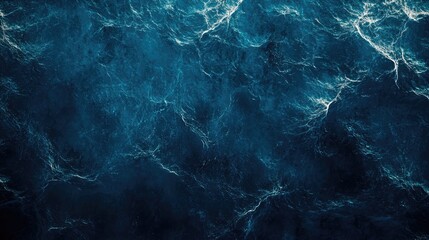 vertical dark blue water surface with ripples background top view