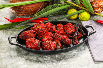 Indian cuisene - tandoori Chicken 65