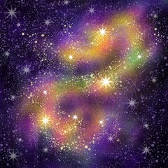 background with space 