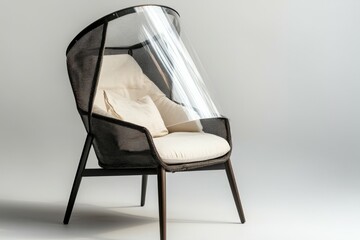 Close-up view of a male musician performing with Tanpura at concert. Beautiful simple AI generated image