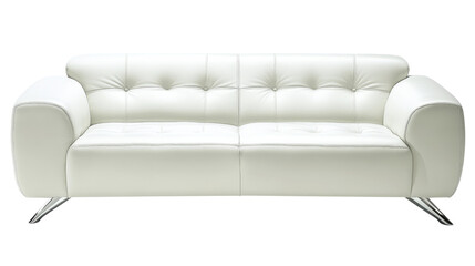 Modern leather sofa