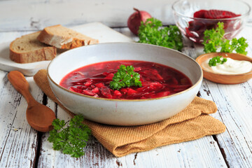Vegane Rote Bete Suppe 