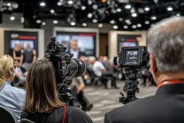 Middle-aged man training in the gym. Beautiful simple AI generated image