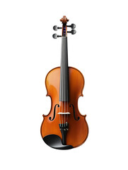 Fototapeta premium a classical violin on a white background