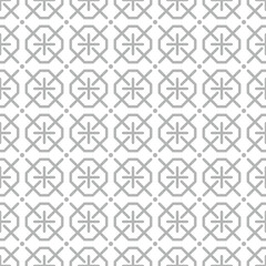 Abstract seamless pattern. Ornamental floral damask ornate background. Vector illustration.
