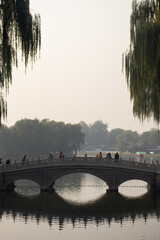 view from the top of the bridge