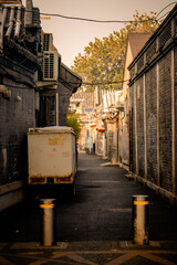 old street in the city beijing