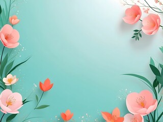 elegant spring background