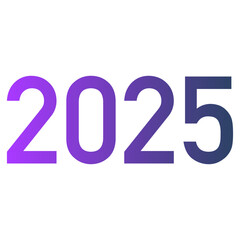 Stylized 2025 letter