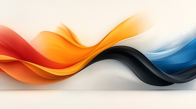 Artistic wave pattern with bold contrast and flowing movement, vibrant color design, intricate textures, and minimalist geometry in a modern art style, inspirational colors, and stunning visuals 