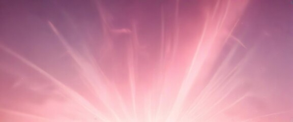 Obraz premium Soft pink gradient background with intricate rays extending upwards, pastel, abstract, artistic