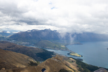 view from the mountain