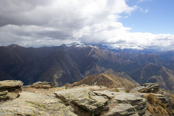 landscape with sky new zealand