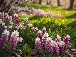 Obraz premium spring background