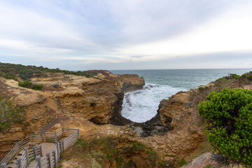 The Grotto is a sinkhole geological formation and tourist attraction at the Great Ocean Road...