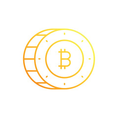 Cryptocurrency vector icon