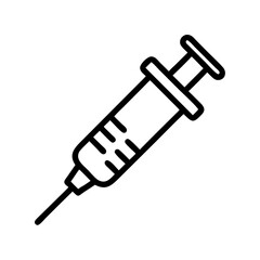 Fototapeta premium syringe illustration