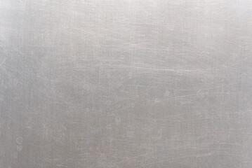 Fototapeta premium Brushed silver metal background texture