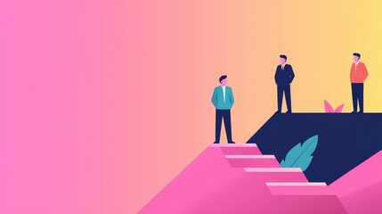 Successful Mentorship Steps Infographic Concept