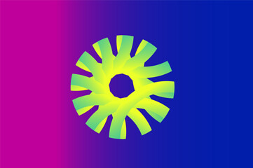 colorful shapes for design your project