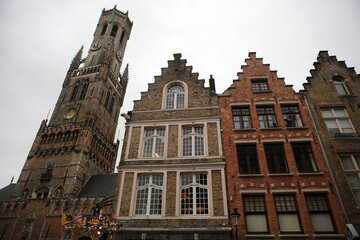 Old city of Bruges -  Province of West Flanders - Flemish region - Belgium