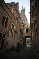 Old city of Bruges -  Province of West Flanders - Flemish region - Belgium