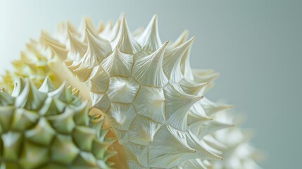 Fototapeta premium A macro photo of fresh durian with its distinctive look