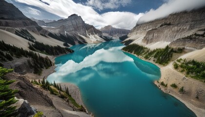 Obraz premium This magical realm is a sanctuary for dreamers and nature lovers. 